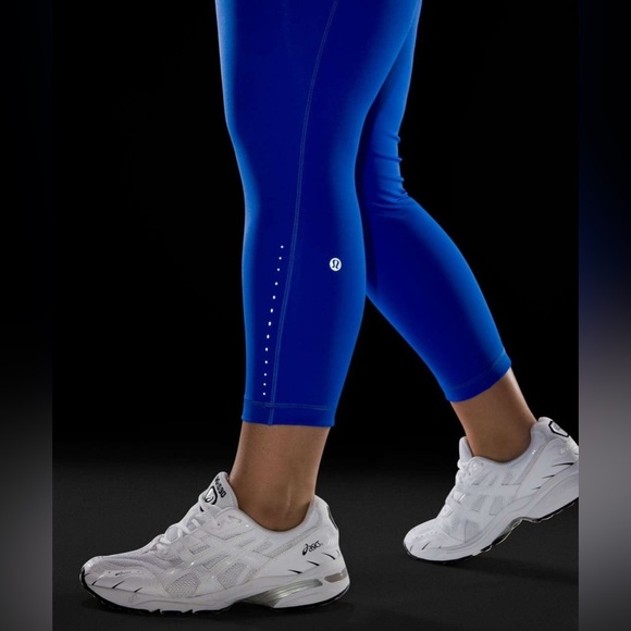 NWOT Lululemon Swift Speed High-Rise Crop 23" Blazer Blue Tone Size 4 - Picture 7 of 14